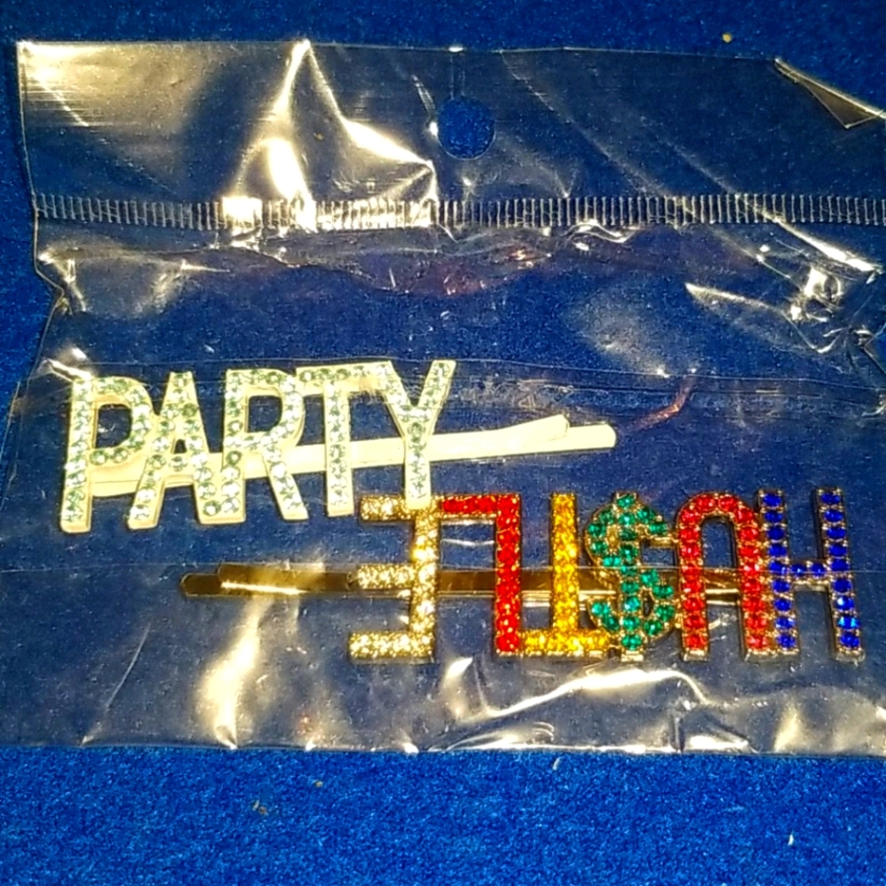 Rhinestones hair pin